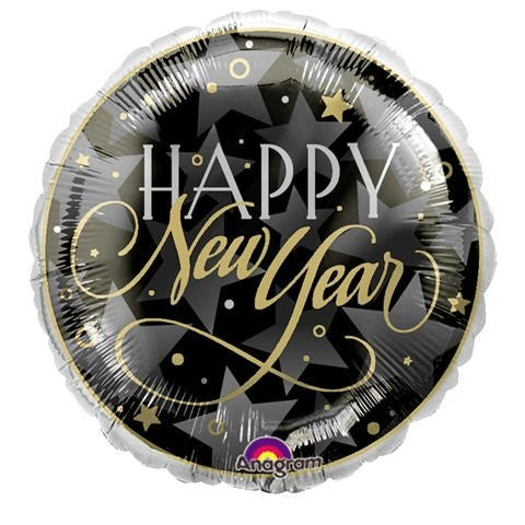 18" Enchanted Evening New Year Foil Balloon