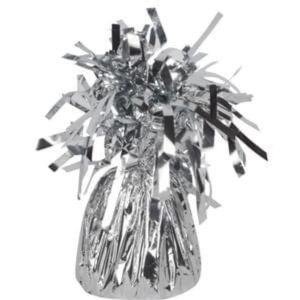 Silver Foil Balloon Weight 6 Oz (1 ct)
