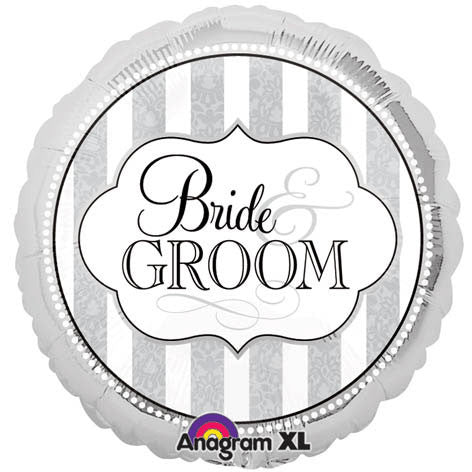 18" The Bride & Groom