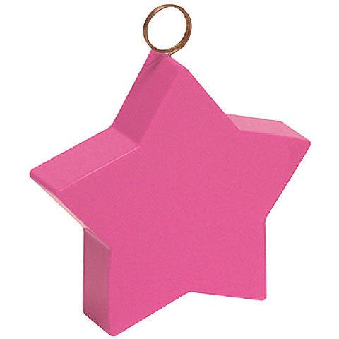 Pink Star Plastic Weight