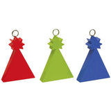 Red Party Hat Plastic Weight