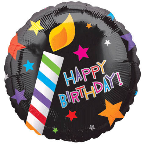 18" Birthday Candles Vlp