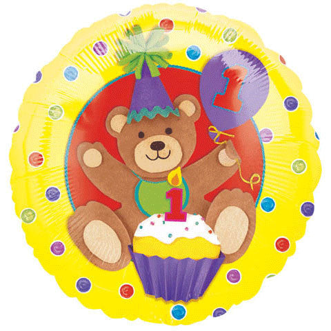 18" 1st Birthday Bear Vlp