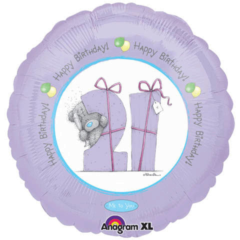 18" Me To You 21st Birthday