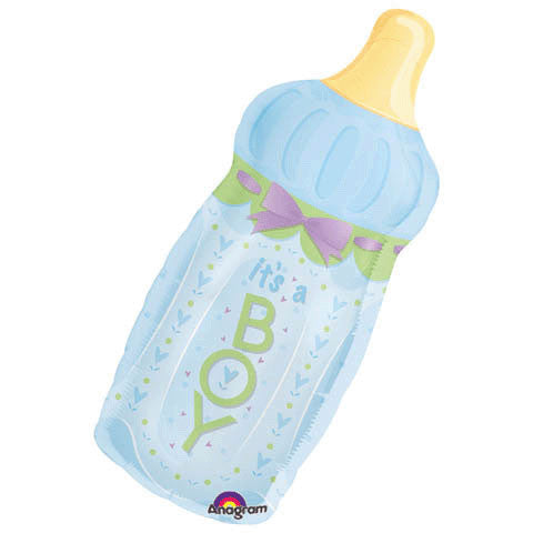 It's A Boy Baby Bottle Super Shape