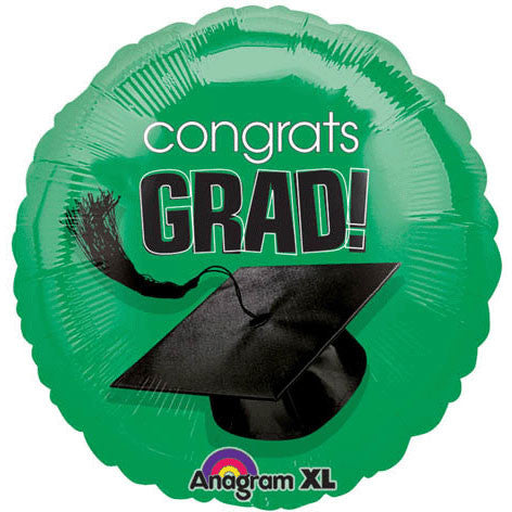 18" School Colors Green