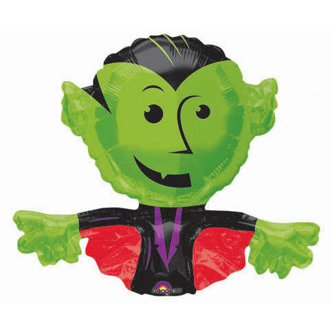 Cute Dracula Mini Shape Foil Balloon