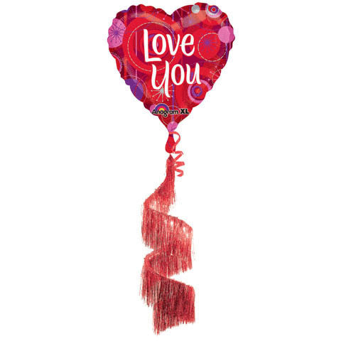 I Love You Balloon Super Shape Foil Balloon