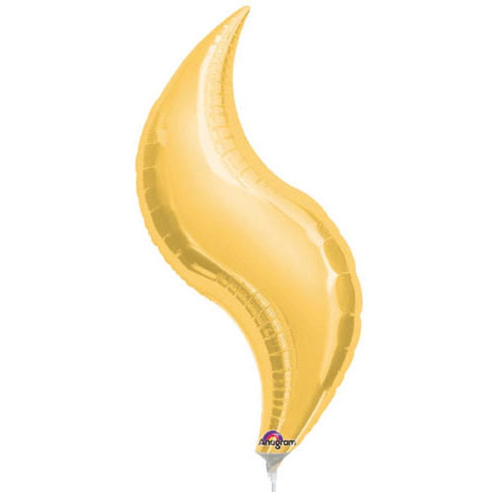 28" Gold Curve