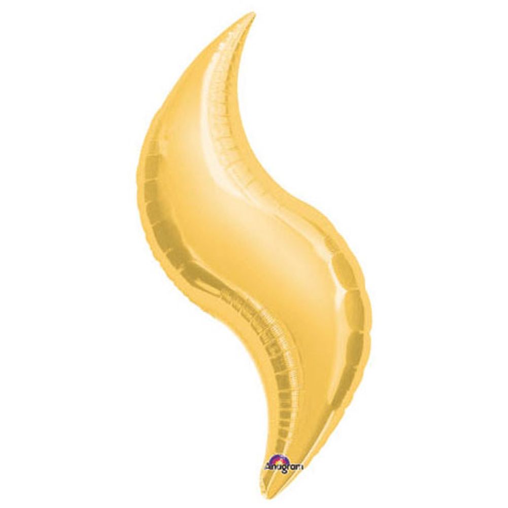 36" Gold Curve