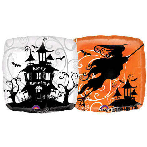 18" Happy Haunting Witch