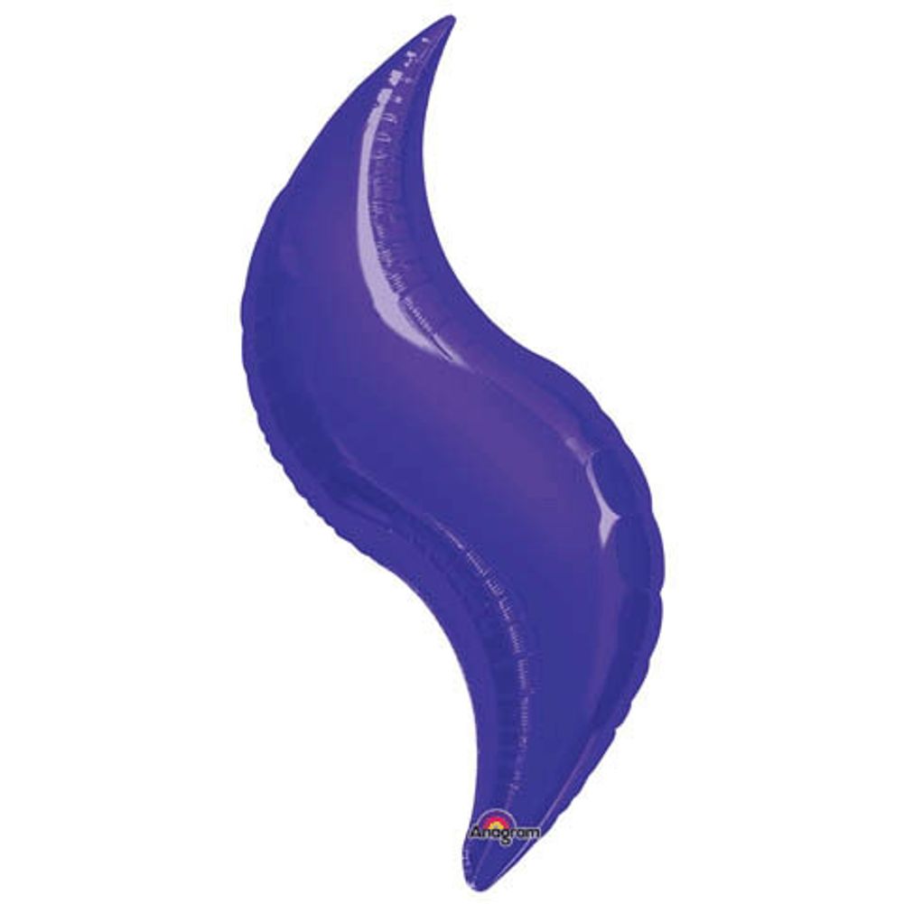 36" Purple Curve