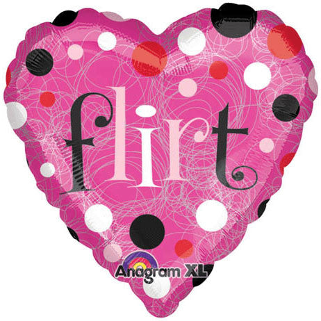 18" Flirt Foil Balloon