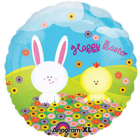 18" Easter Friends Foil Balloon