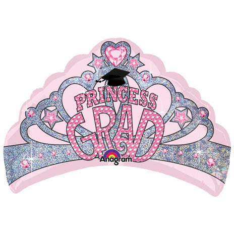 Princess Grad Crown Holographic Super Shape