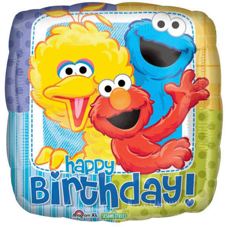 18" Sesame Street Birthday