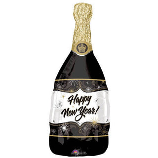 Champagne New Year Super Shape Foil Balloon