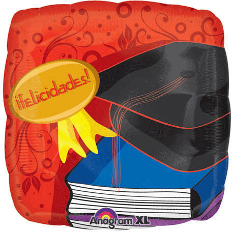 18" Felicidades Congrats Grad