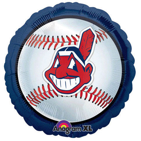 18" Cleveland Indians Colored Baseball