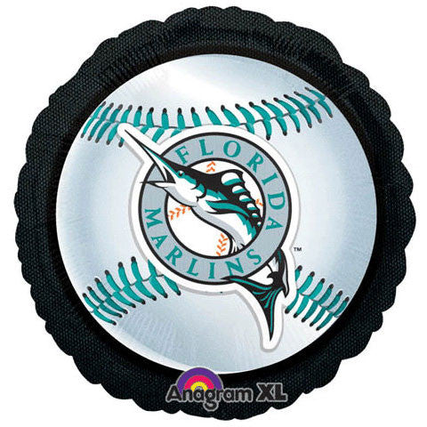 18" Florida Marlins Colored Baseball