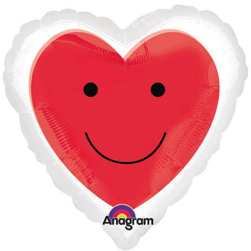 18" Smiley Heart Magicolor