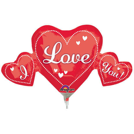 I Love You Trio Mini Shape