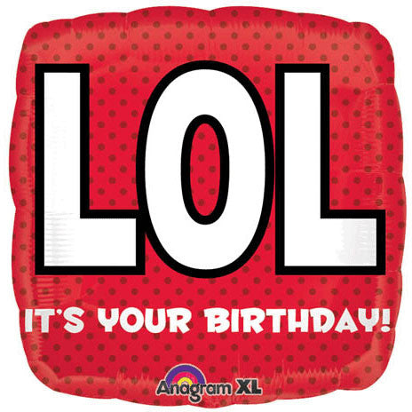 18" Lol Birthday