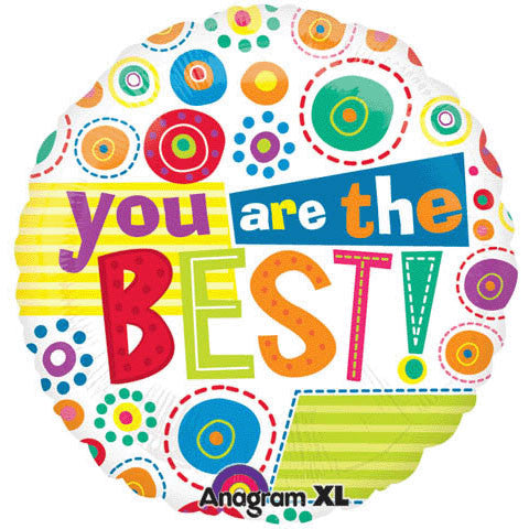 18" You're The Best Whimsy Dots