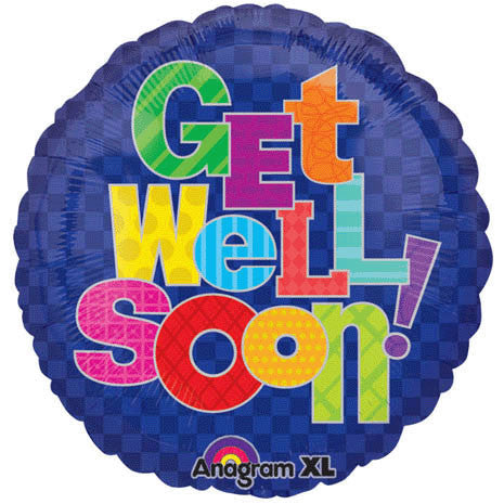 18" Multi-pattern Get Well