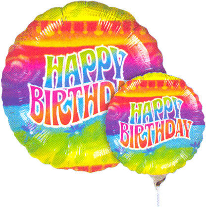 18" Flashback Birthday
