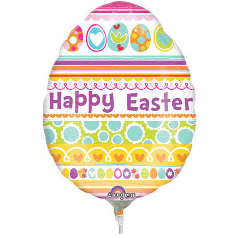 Happy Easter Egg Mini Shape