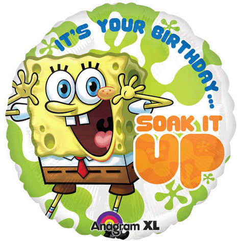 18" Spongebob Birthday (new)