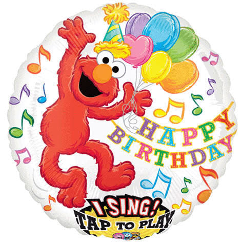 28" Elmo Birthday Sing-a-tune