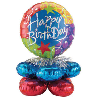 Birthday Blitz Balloon Centerpiece