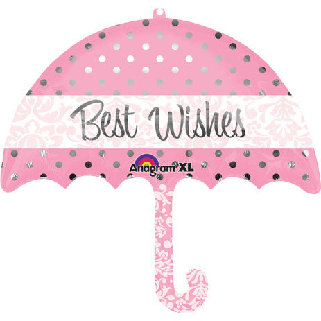Best Wishes Umbrella Super Shape