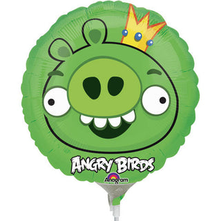 Angry Birds King Pig Mini Foil Balloon