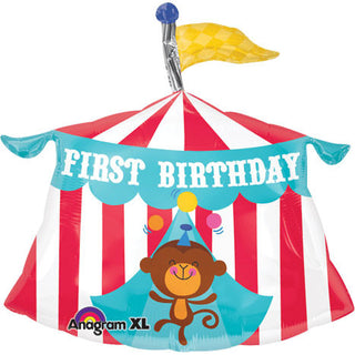 Fisher Price Circus Tent 1st Birthday Super Shape