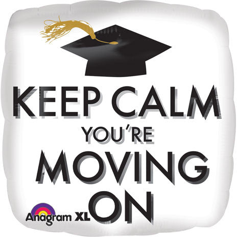 18" Keep Calm Grad Hx