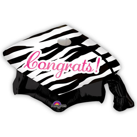Zebra Congrats Cap Super Shape