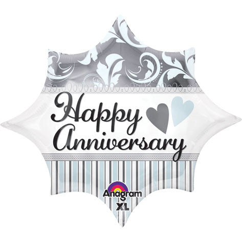 18" Elegant Anniversary Burst Junior Shape