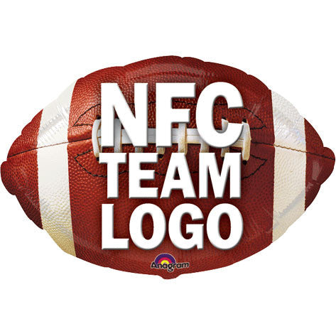 18" Nfc Football Shape