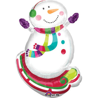 Joyful Snowman Super Shape
