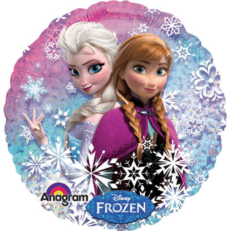 18" Frozen Holographic Foil Balloon