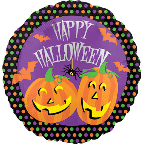 18" Halloween Dots