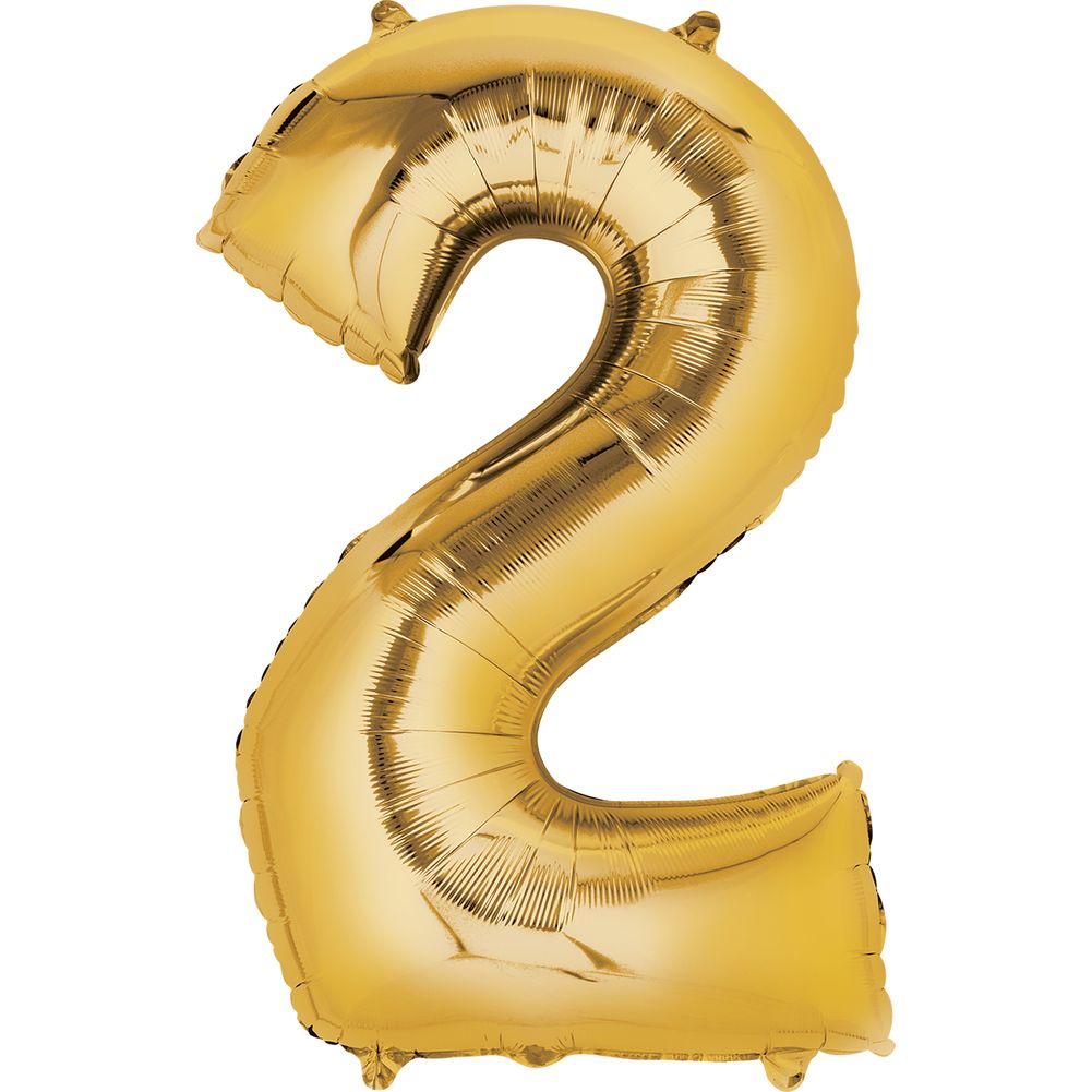 34" NUMBER 2 GOLD