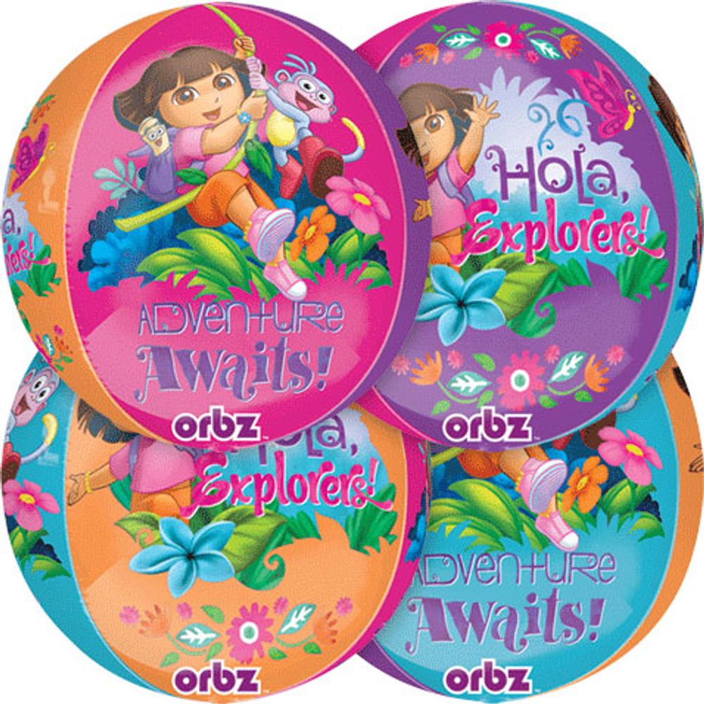 15" Dora Orbz Balloon