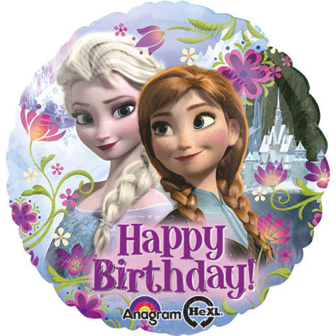 18" Disney Frozen Birthday Foil Balloon