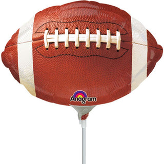 Championship Football Mini Shape Foil Balloon