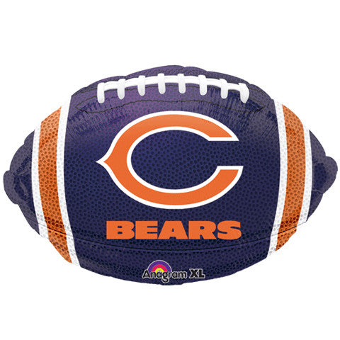 Chicago Bears Football Junior Shape Foil Balloon (1ct)