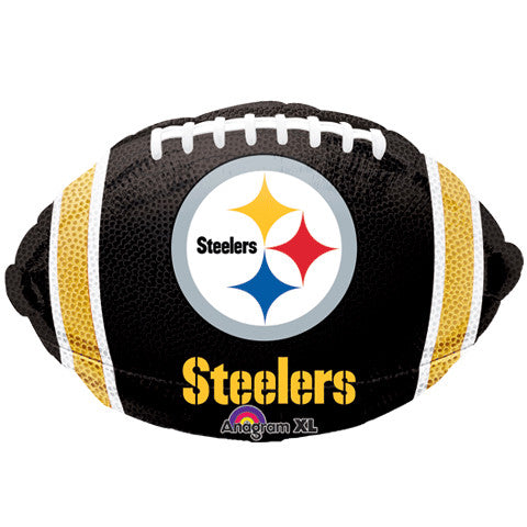 Pittsburgh Steelers Football Junior Shape Foil Balloon (1ct)